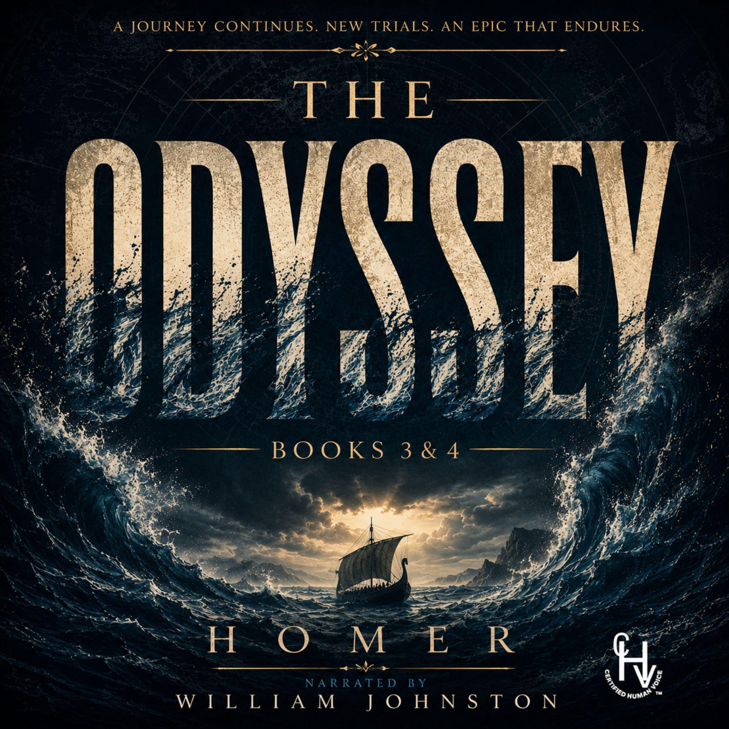Cover art for The Odyssey: Books 3 & 4