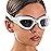 AqtivAqua Polarized Swim Goggles Swimming Goggles for Adult Men Women Kids 6-14 Youth Girls Boys Childrens DX-P (All White frame, Silver case, Polarised lens)