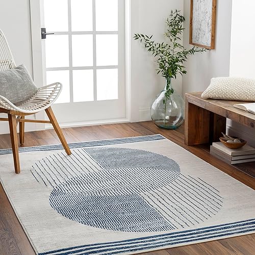 Miniatura 9 de Mark&Day - Alfombras Lakin de 12 x 15 pies, alfombra moderna de color marrón, alfombra marrónbeige para sala de estar, dormitorio o cocina (11 pies