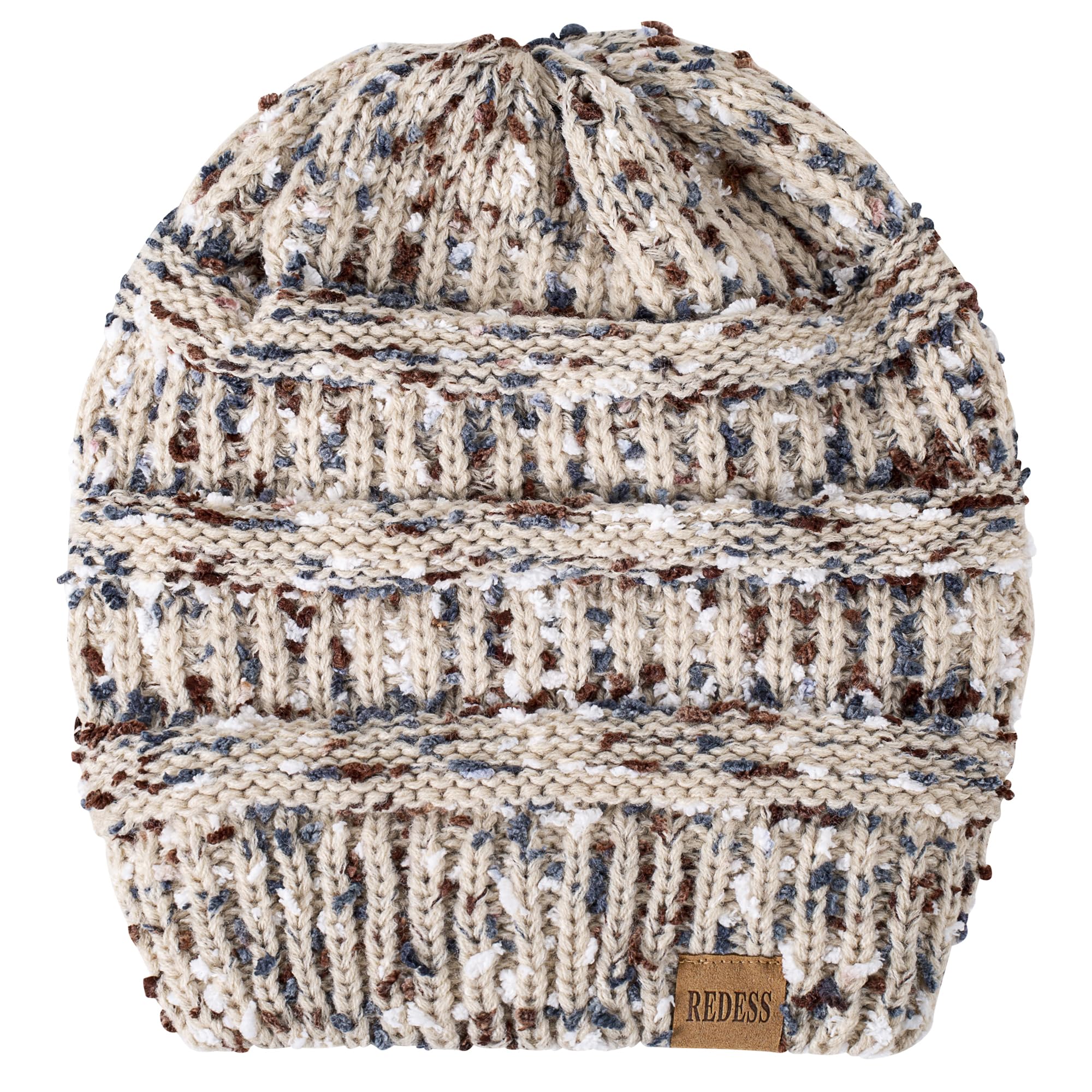 REDESS Slouchy Beanie Hat per Uomo e Donna Winter Warm Chunky Soft Oversize Cable Knit cap