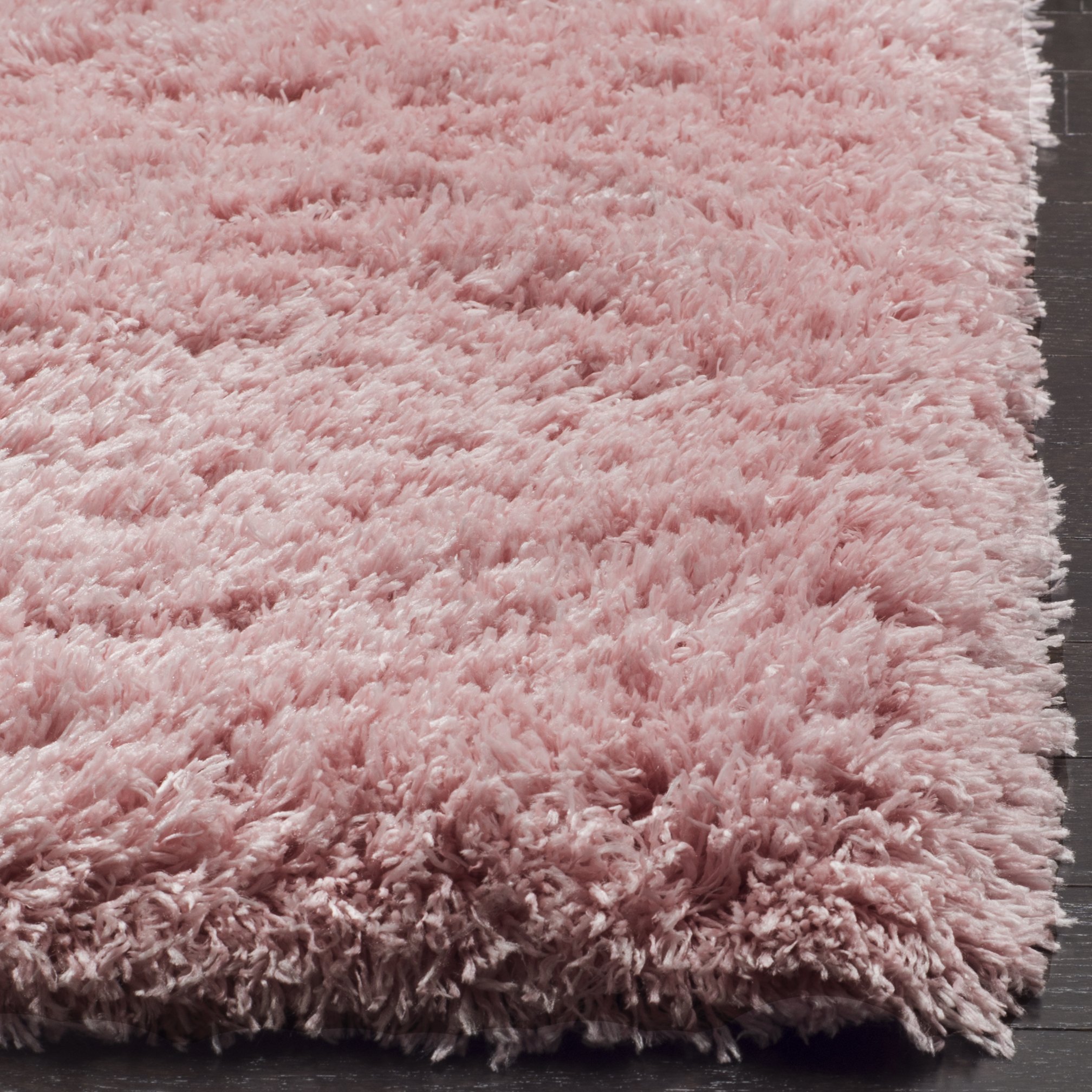 Safavieh Shag Rug for Living Room Dining Room, Bedroom - Polar Shag Collection, Short Pile, in Light Pink, 91 X 152 cm - Image 2