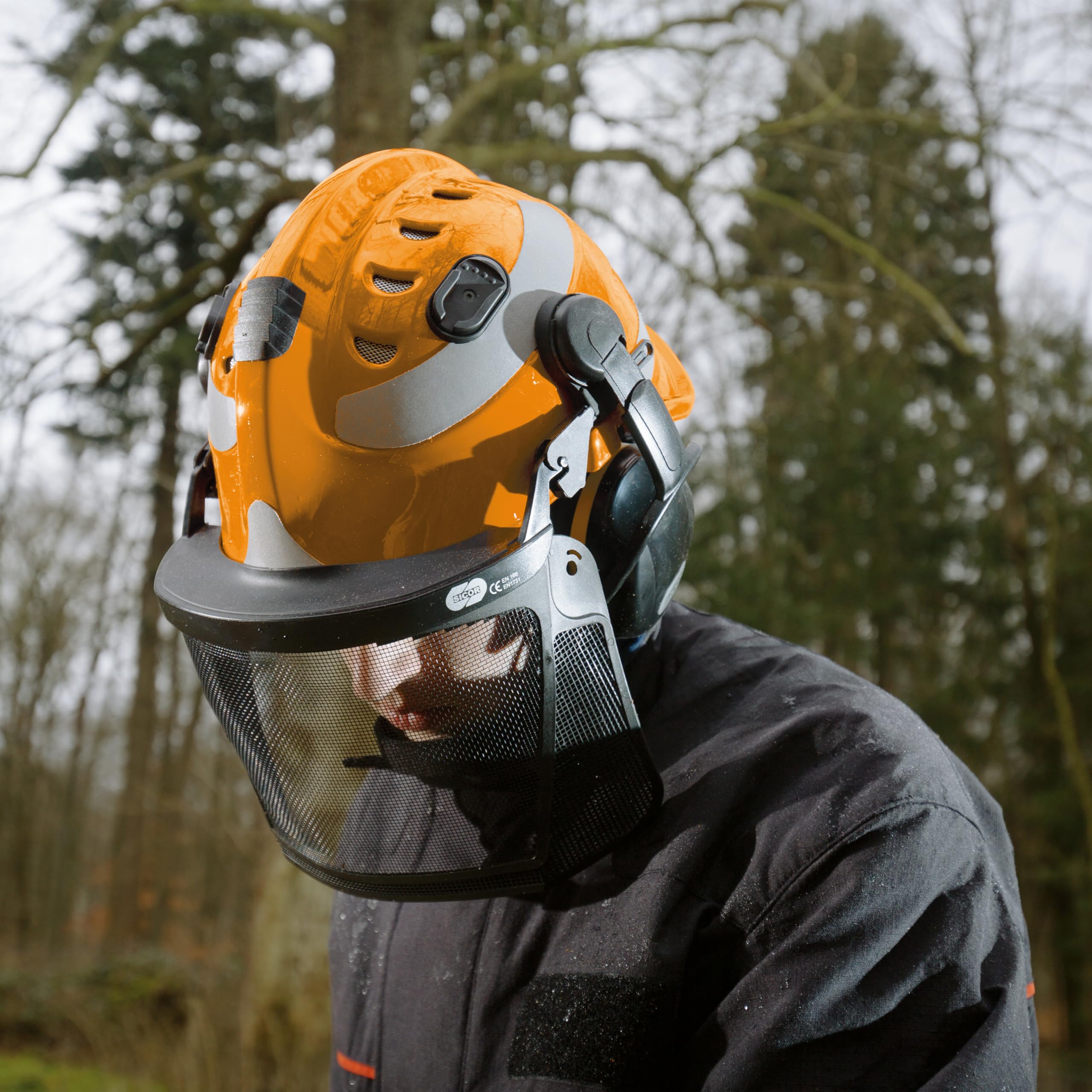 Casco de Seguridad Ajustable Dräger HPS 3500 Premium para Obras, minería, Bomberos y Operaciones de Emergencia.
