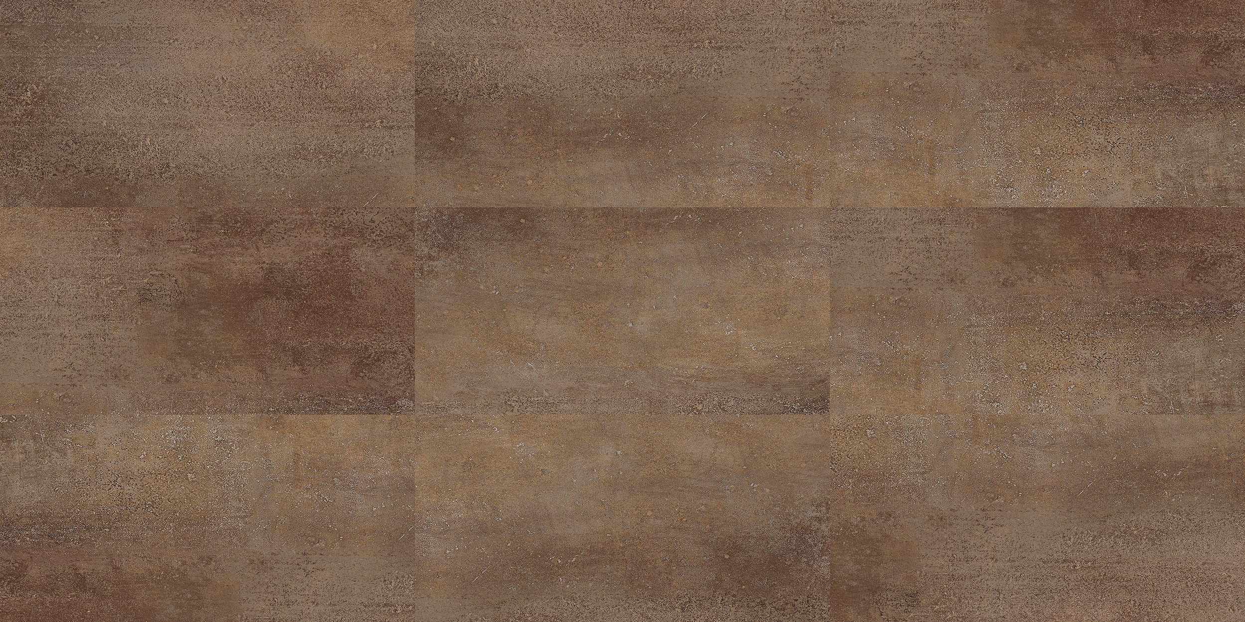 Wandverkleidung vilo SPC Fliesen Innenpaneel rostbraun 30x60cm 4mm 13 Platten 2,34qm