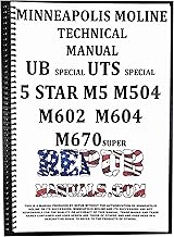 Minneapolis Moline M602 Service Manual Technical Repair Book M 602