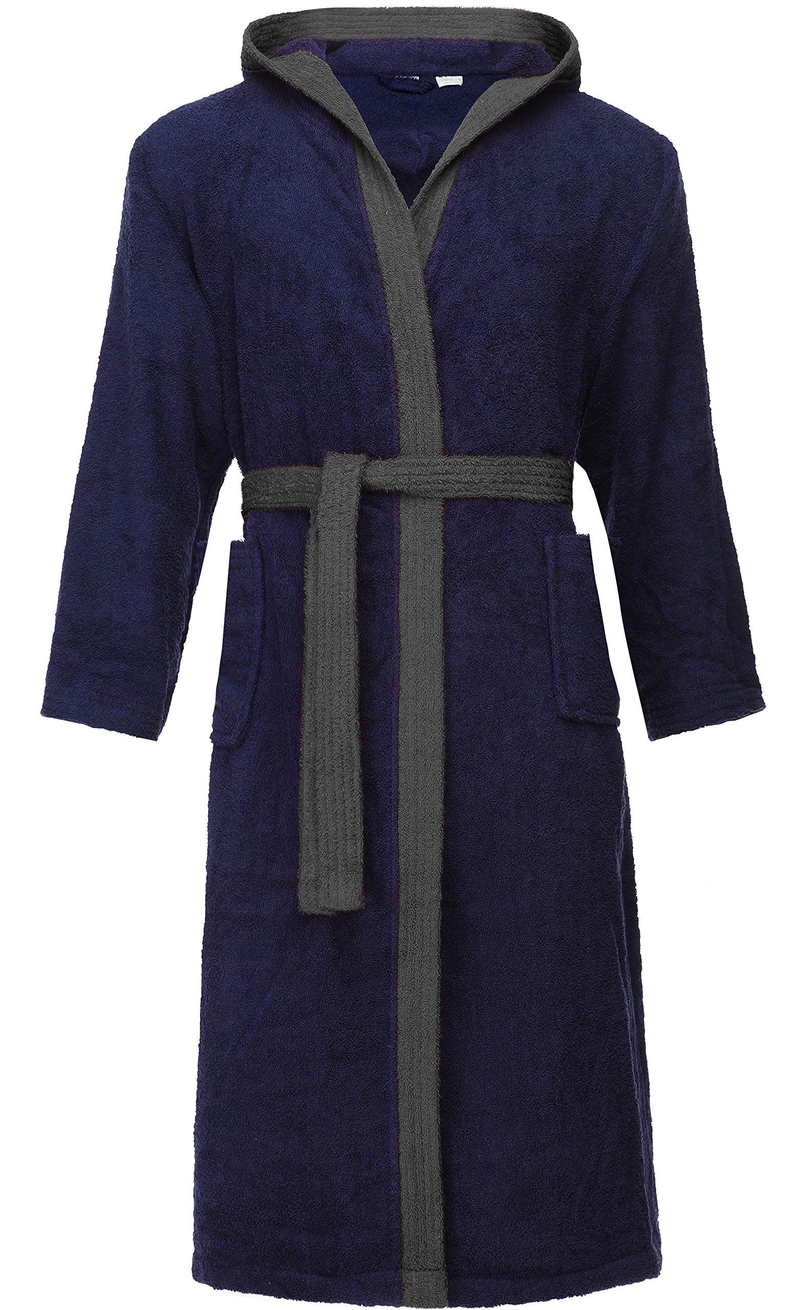 Ladeheid Albornoz de Baño 100% Algodón Ropa de Casa Hombre LA40-190