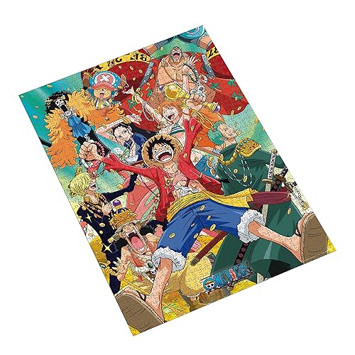 ABYstyle One Piece Straw Hat Crew 1000 pc. Puzzle Featuring