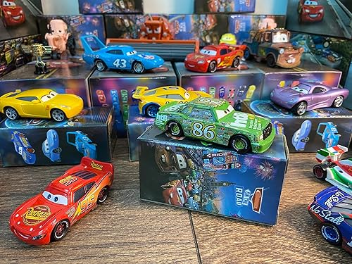 Miniatura 12 de Coches de juguete de carreras de fundición a presión, material de aleación de seguridad para niños, caja de color de belleza para cumpleaños de tu