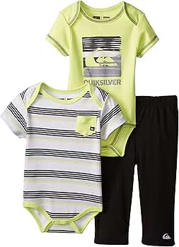 Quiksilver ウェア　キッズ　 12M Amazon.com: Quiksilver Baby Boys' Lime Body and Stripes with