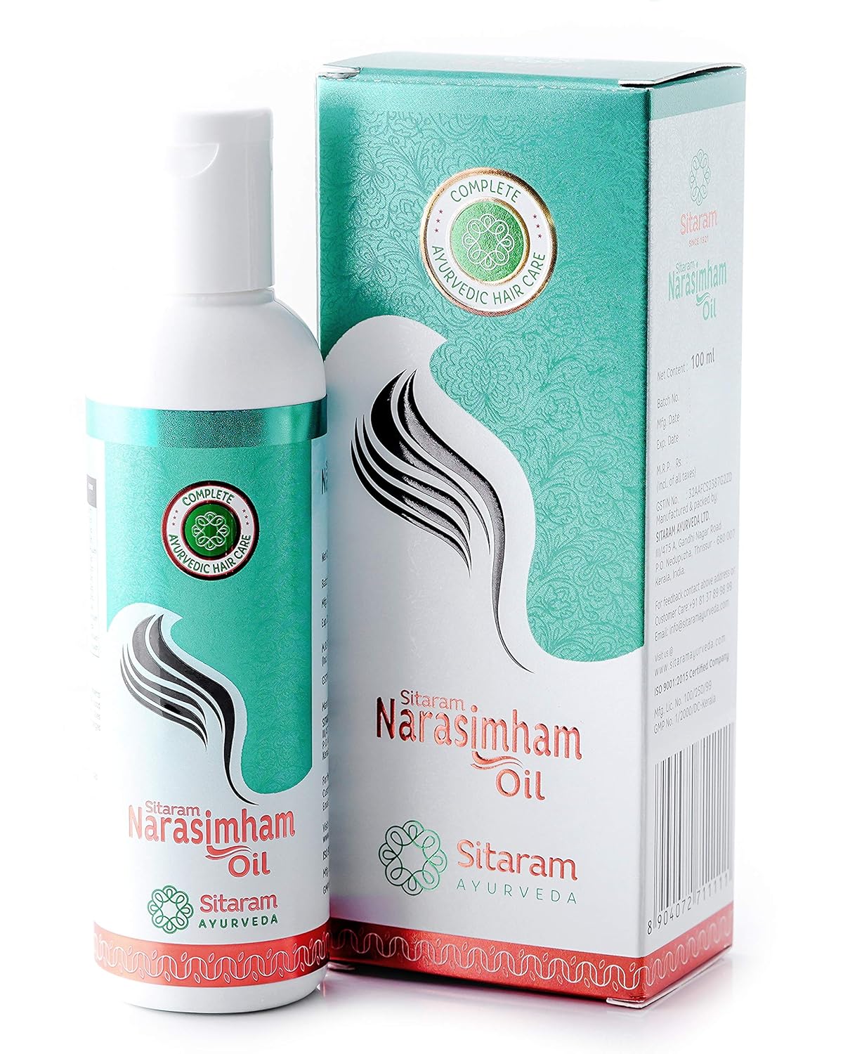 Buy Sitaram Ayurveda Narasimham Herbal Hair Oil 100ml Kerala