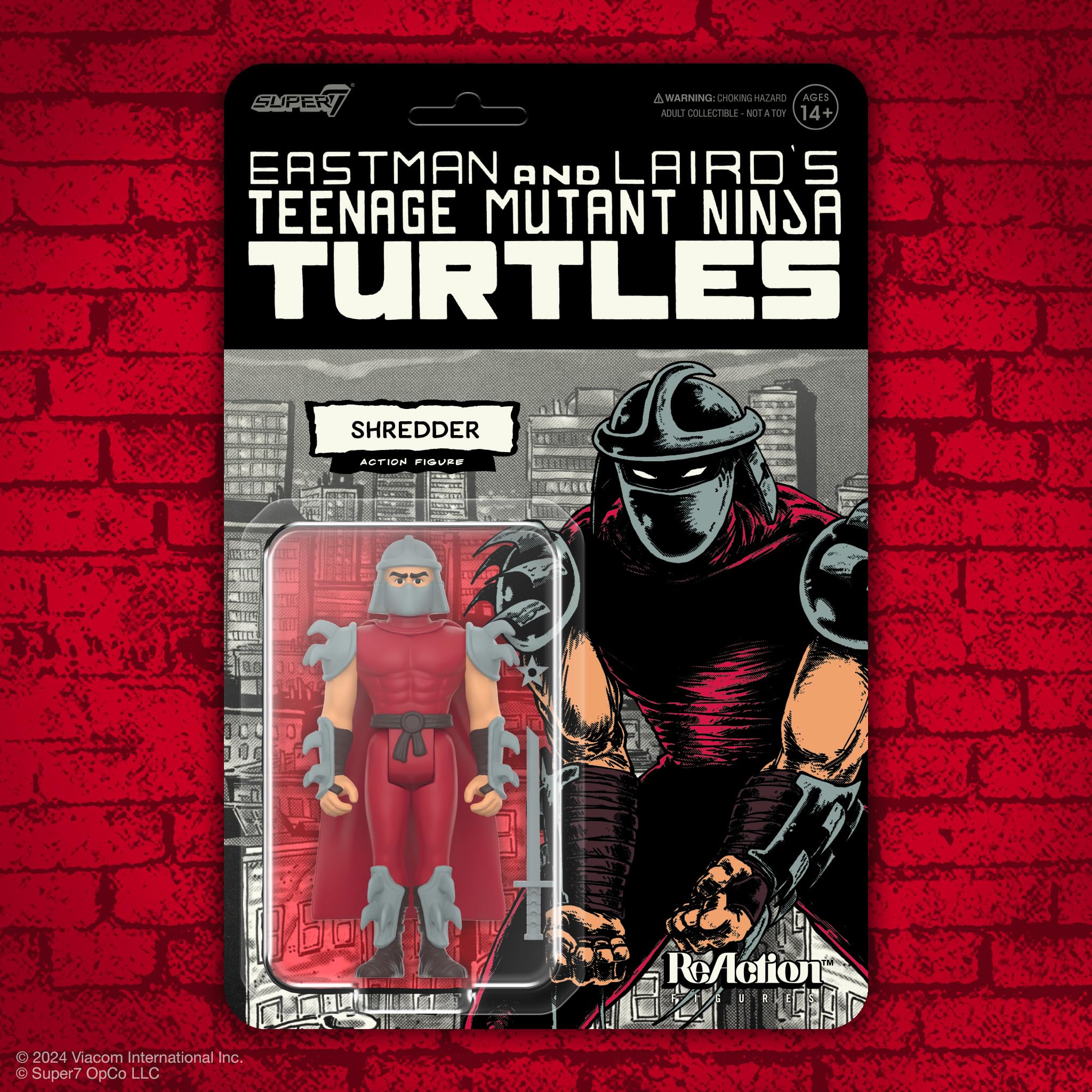 Amazon.com: Super7 Teenage Mutant Ninja Turtles Shredder (Comic