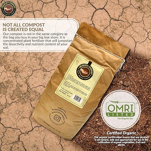 Miniatura 7 de Charlie's Vegan Compost – Jardinería orgánica concentrada vegana sin crueldad animal para plantas enmienda de suelo potenciador de suciedad –