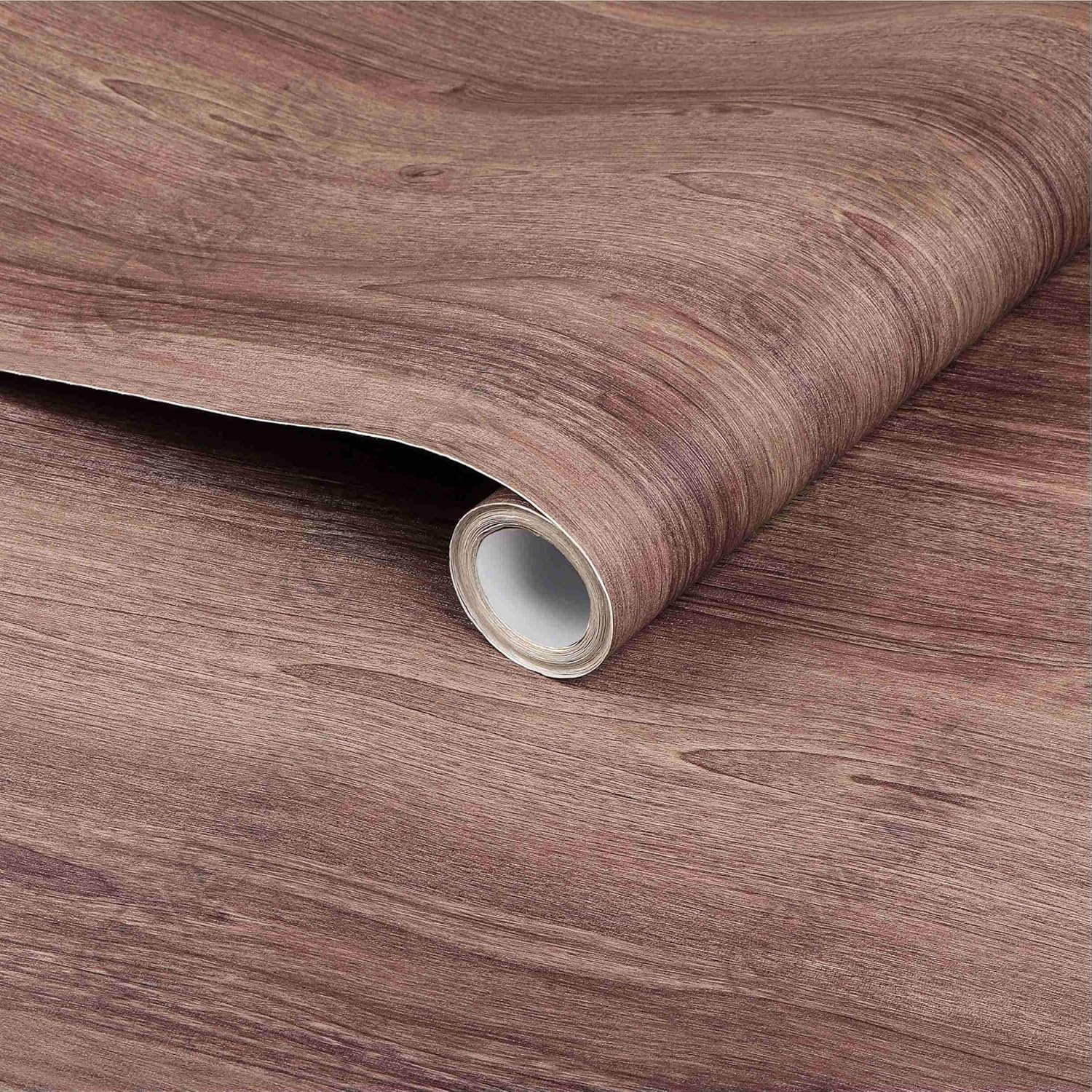 Buy CVANU Self Adhesive Wood Grain Wallpaper Waterproof Old Furniture