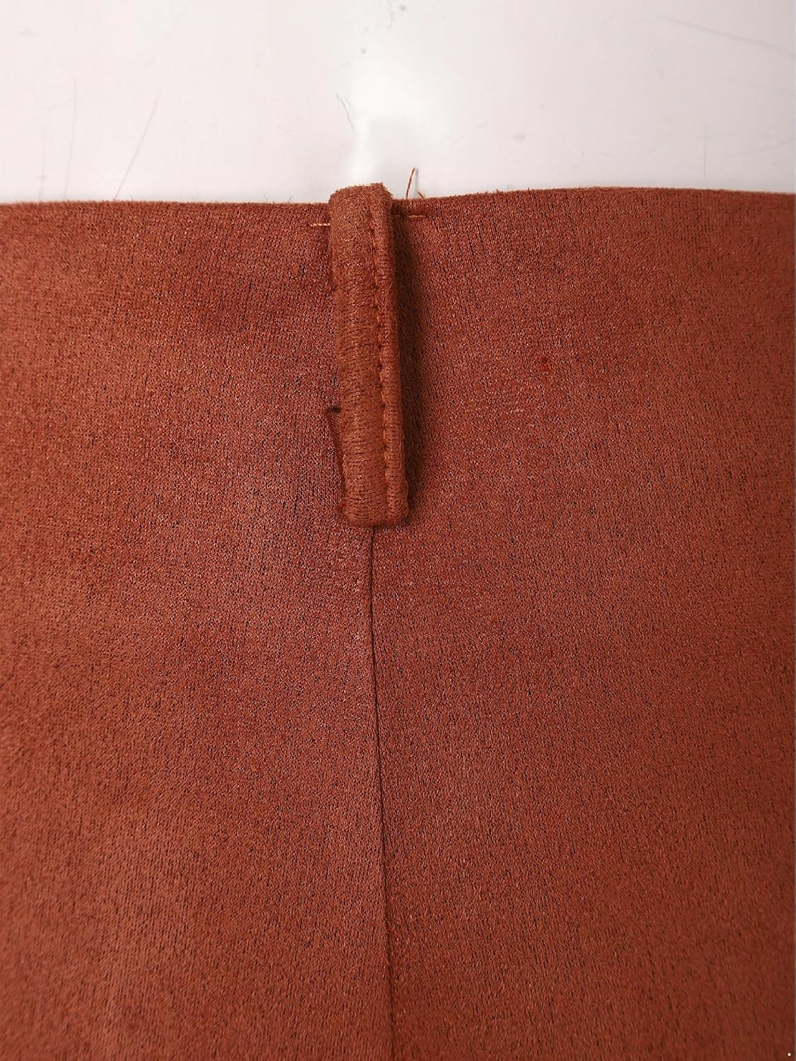 Womens Western Cowgirls Faux Suede Tassel Flared Pants Vintage Side Zipper Bell Bottoms