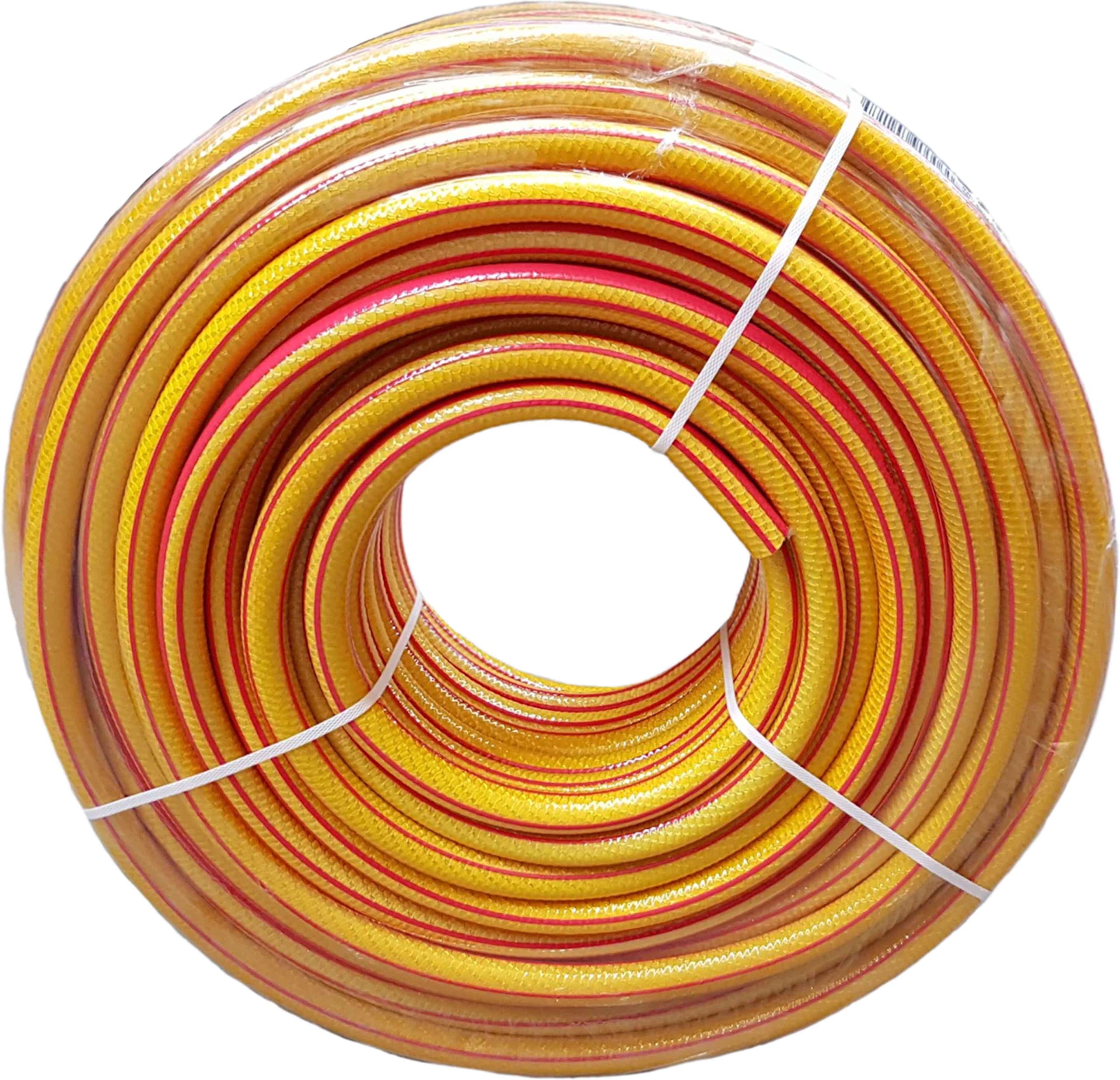 Cost Wise Yellow Professional Garden Hose Pipe, 6 Layers - 50M