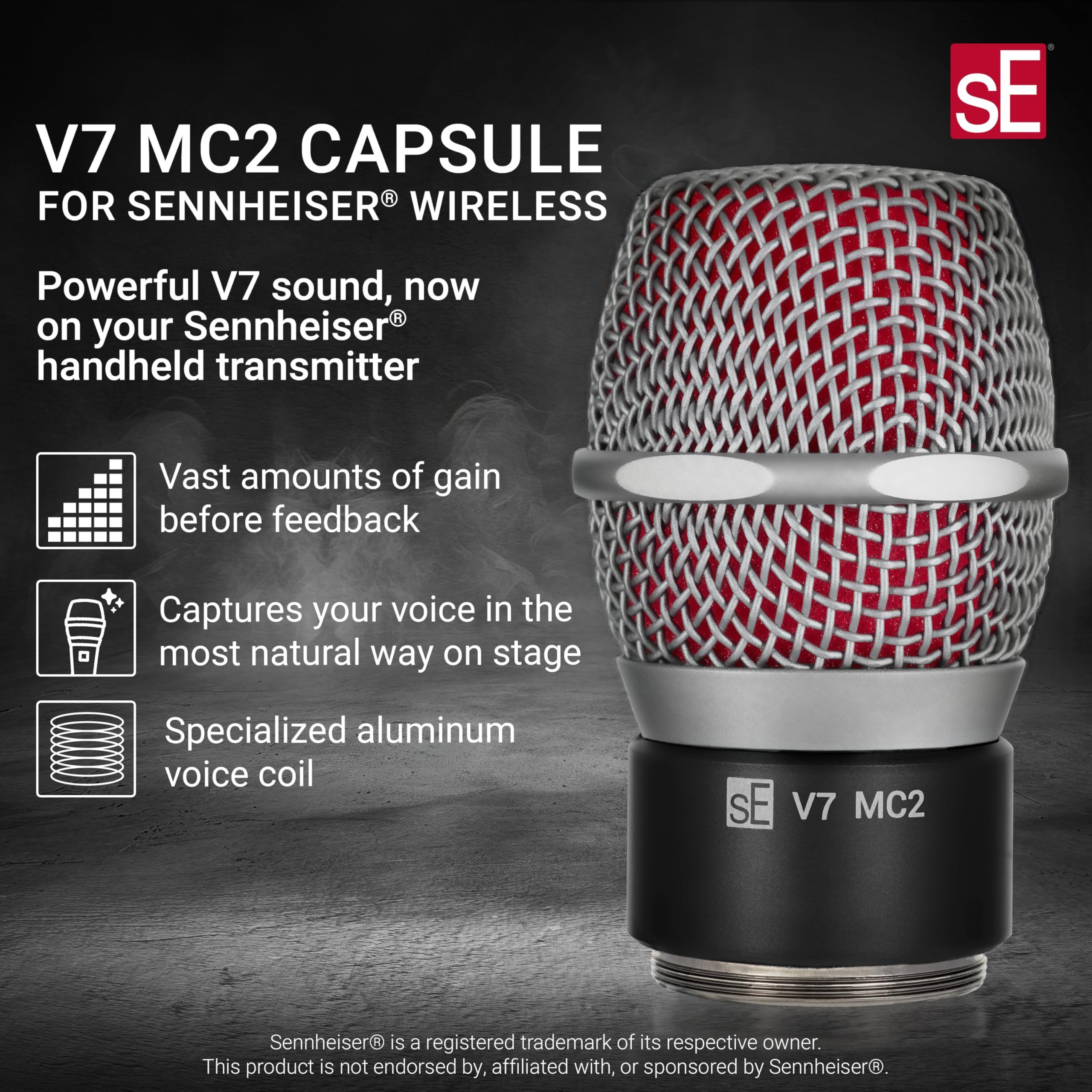 Amazon.co.jp: SE ELECTRONICS V7 MC2 ワイヤレスマイクカプセル