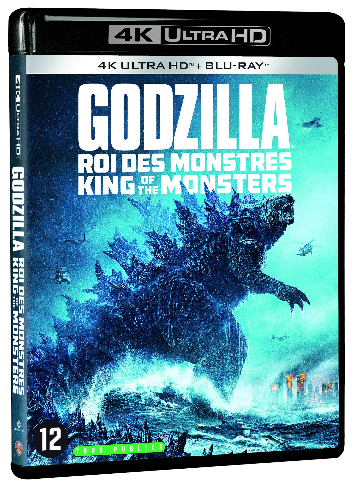Godzilla: Rey de los Monstruos Blu-Ray 4K Ultra HD edición francesa
