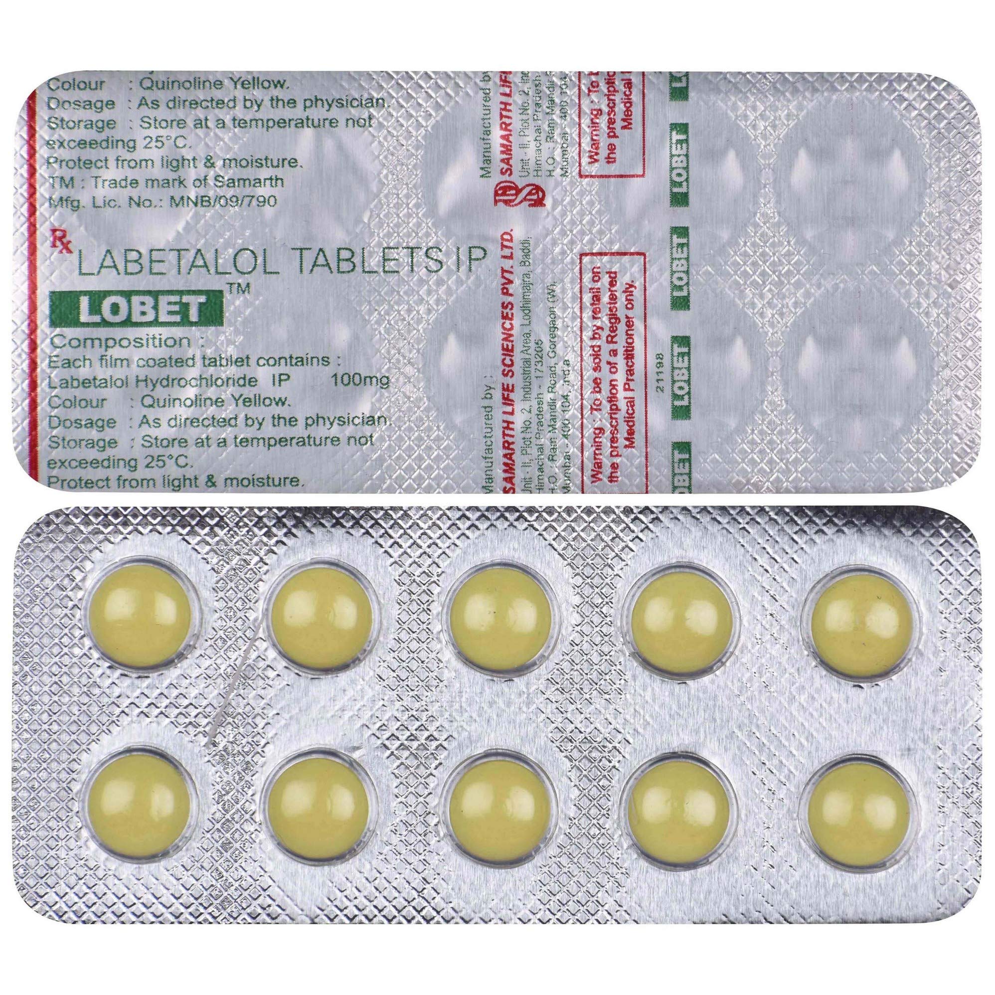Lobet 100 - Strip of 10 Tablets