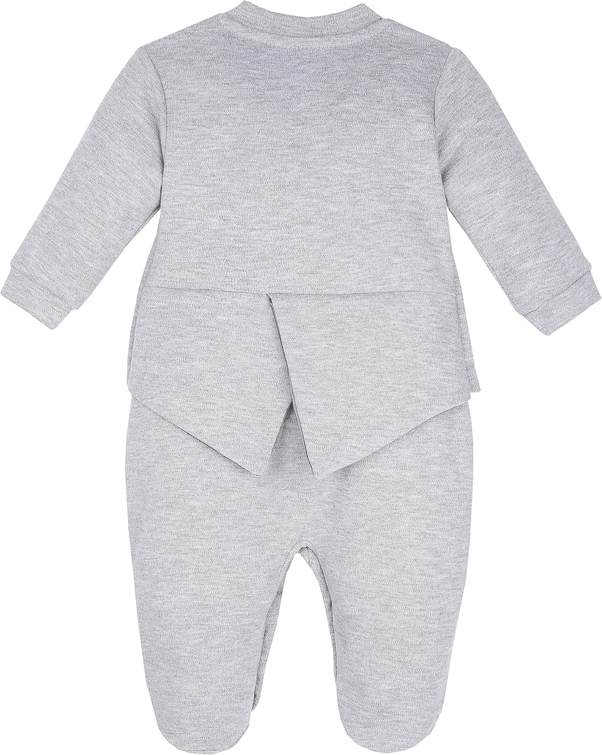 Lilax Baby Boy Gentleman Tuxedo Footie Christmas Holiday Outfit with Bow Tie