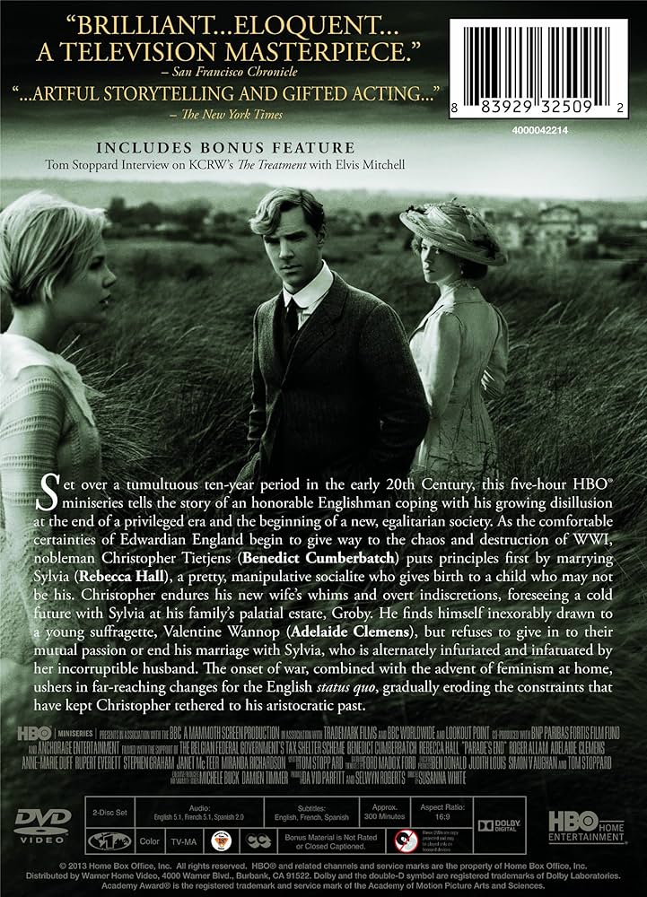 【ベネディクト・カンバーバッチ】PARADE'S ENDパレーズエンド　DVD Amazon.co.jp: ベネディクト・カンバーバッチ パレーズ・エンド