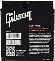 Vista 2 de Gibson Les Paul Premium Cuerdas de Guitarra Eléctrica, Calibre Signature 9-46