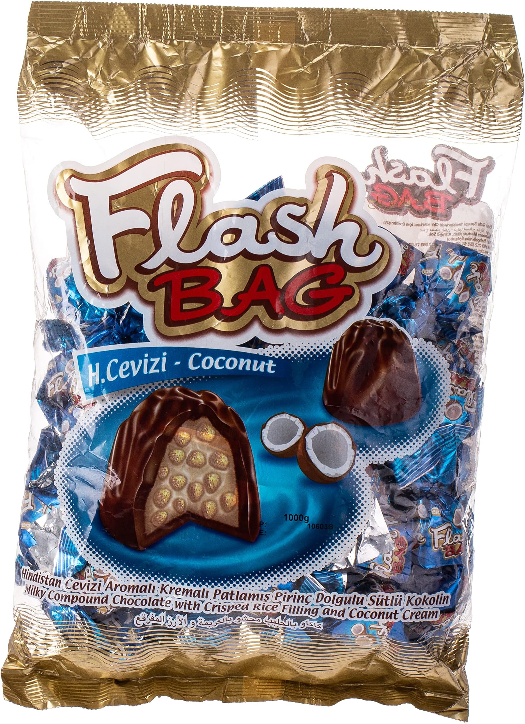 Flash Bag Coconut Chocolate, 1 Kg