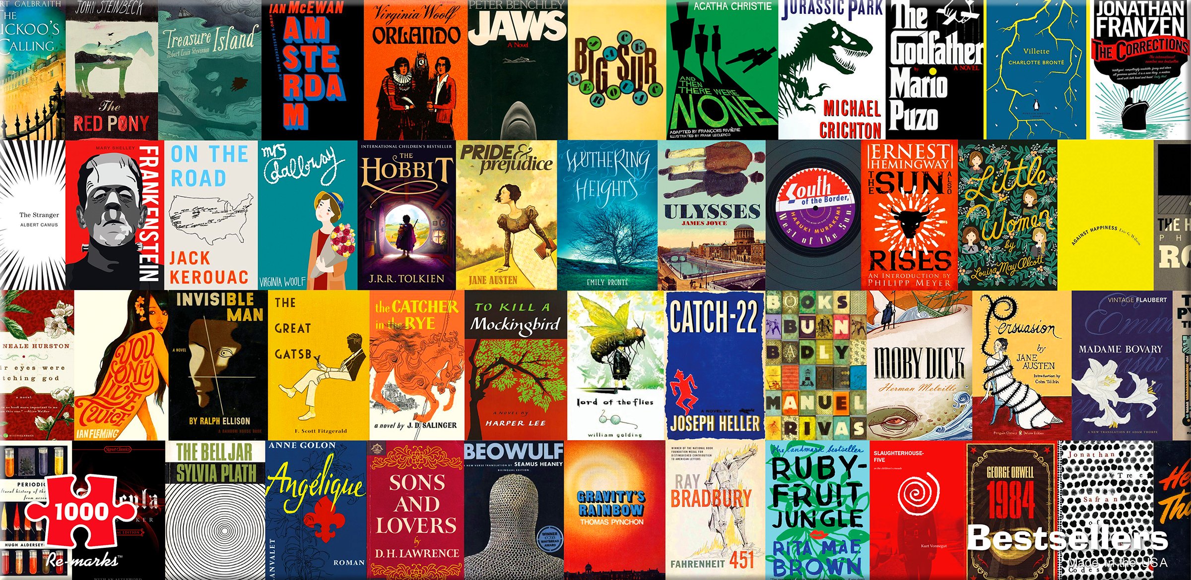 Re-MarksBestsellers Panoramic 1000 Piece Puzzle