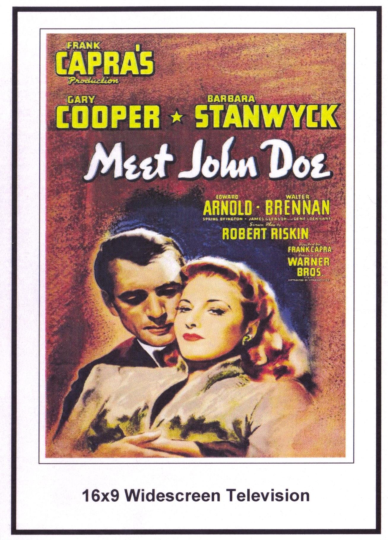 Meet John Doe 16x9 Widescreen Television