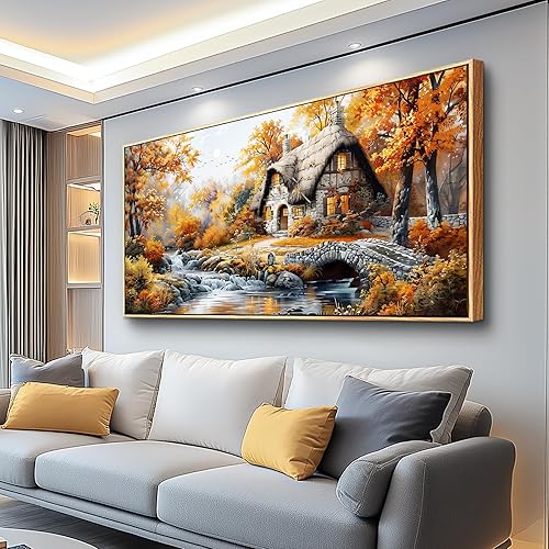 Miniatura 9 de QIYILEXWART Arte de Pared en Lienzo con Marco de Madera Para Sala de Estar Decoración de Pared Para Dormitorio Oficina Decoración de Pared Pintura