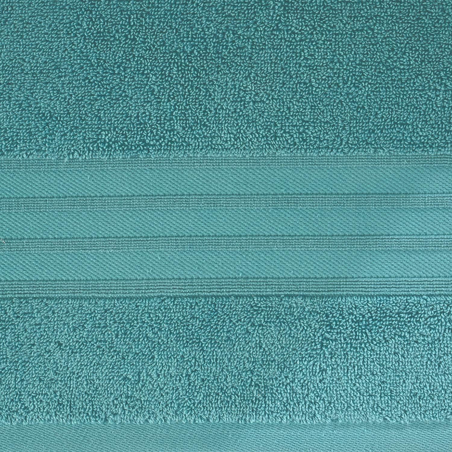 Hammam Linen 6-Piece Teal Turquoise Bath Towels Set for Bathroom Original Turkish Cotton Soft, Absorbent and Premium 2 Bath Towels, 2 Hand Towels, 2 Washcloths : Home & Kitchen