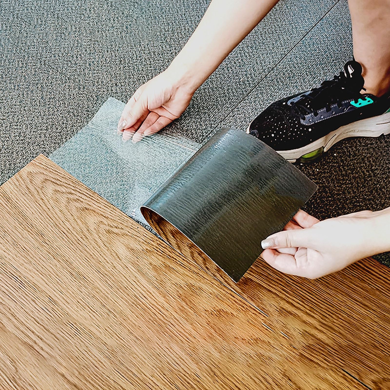 Amazon.co.jp: NEONMAN 7フロアタイル フロアシート クッションフロア