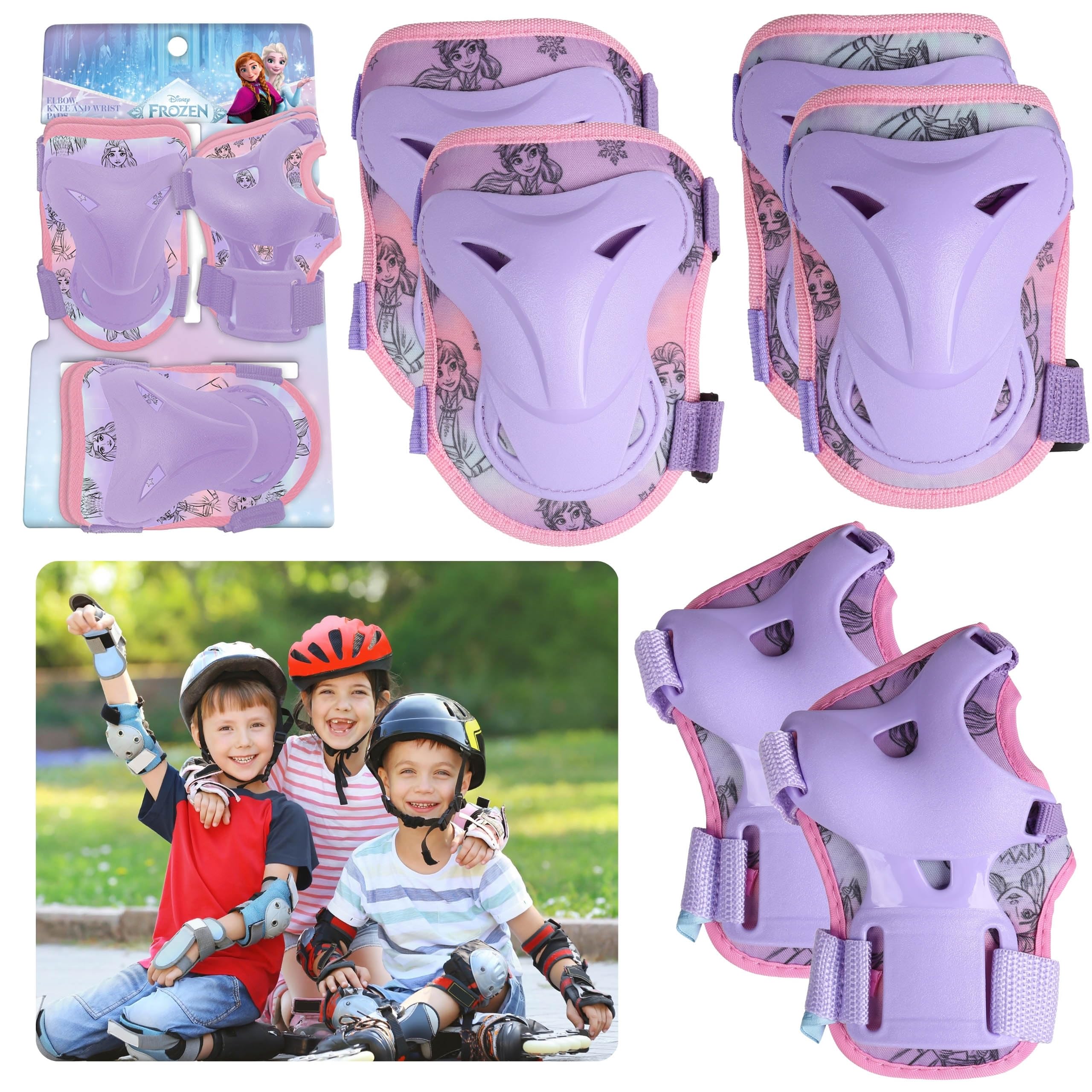 Protezioni per pattini, bicicletta, monopattino - set ginocchia, gomiti, polsi