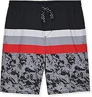 Vista 11 de Eddie Bauer Traje de baño Volley SPF 50+ para hombre, entrepierna de 8 pulgadas, viene con forro cómodo, máxima comodidad y elasticidad