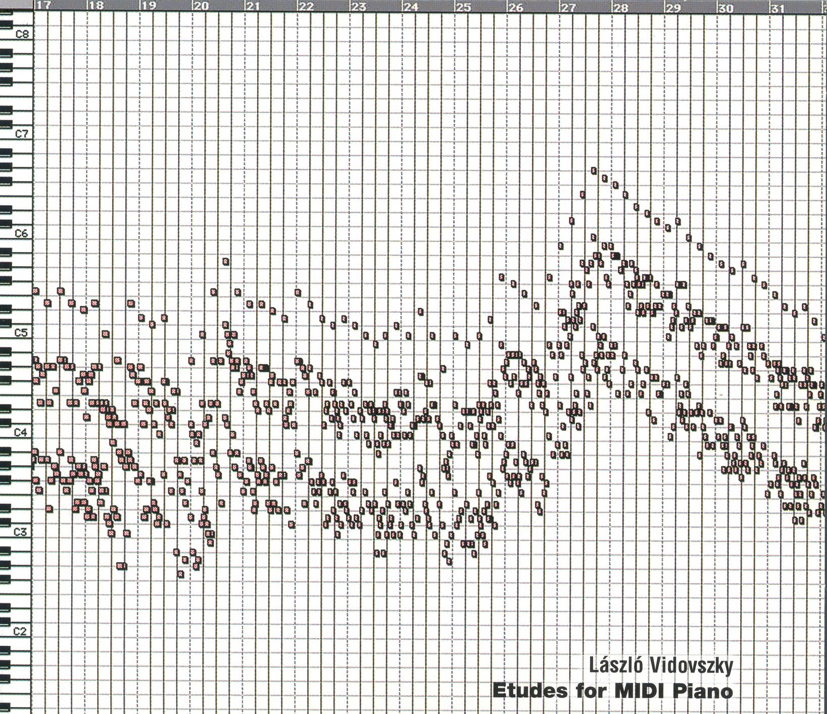 Laszlo Vidovszky Etudes For Midi Piano CD New 731406832628