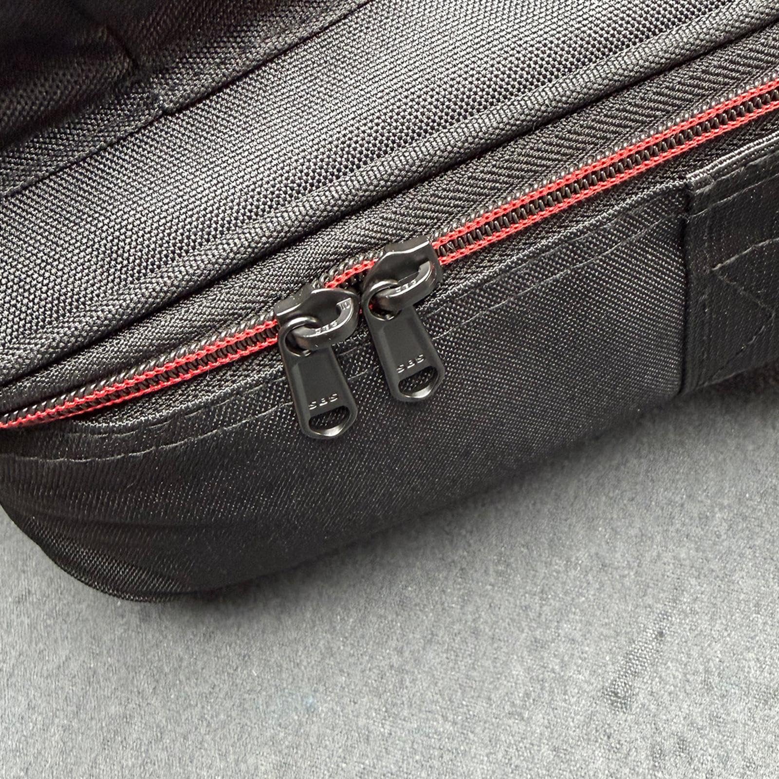 Effekte Pedalboard Tasche mit Gepolstertem Innenraum Und Wasserabweisendem Oxford Stoff für Gitarreneffekte Bass Effektboards Synthesizer Und Zubehör, Klein