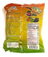 Vista 4 de DinDon Fruity Jelly Snack – Tik Tok Hit or Miss Challenge Ju-C (paquete de 2) – Cada bolsa (9 piezas) 12.6 oz (360 g) – 5 sabores fresa, manzana