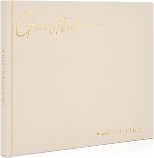 Beautiful Wedding Guest Book for Your Wedding Reception w/ Polaroid Photos