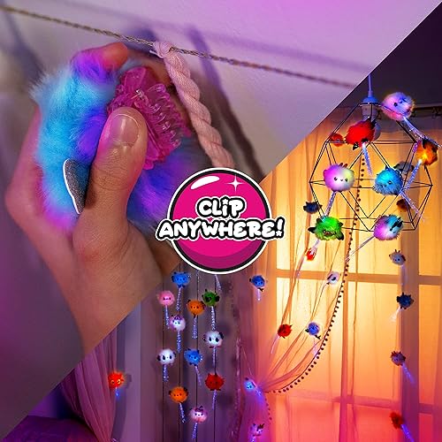 Miniatura 5 de Chibies Boom Box - Ava  Lindas mascotas de fiesta esponjosas que parpadean al ritmo de la música  Personajes interactivos de animales suaves