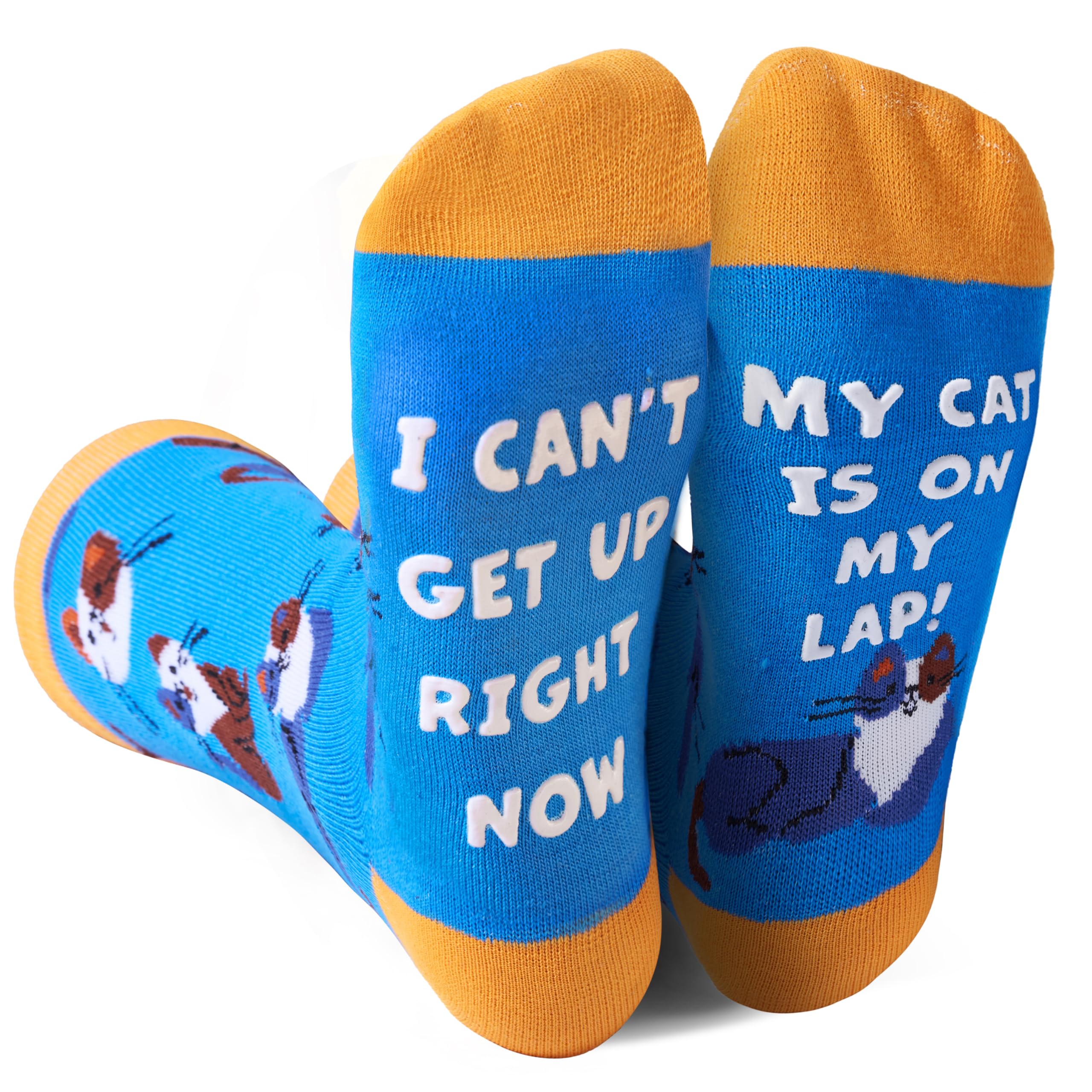 Giggling Getup Christmas Unisex Novelty Golf Socks for Men, Women & Teens, Funny Xmas Crew Socks, Unisex Stocking Stuffers, Funny Gifts