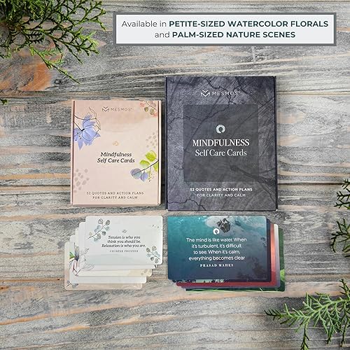 Miniatura 2 de MESMOS 52 tarjetas de cuidado personal de atención plena con pasos prácticos, regalos para aliviar el estrés, regalos de San Valentín para parejas,