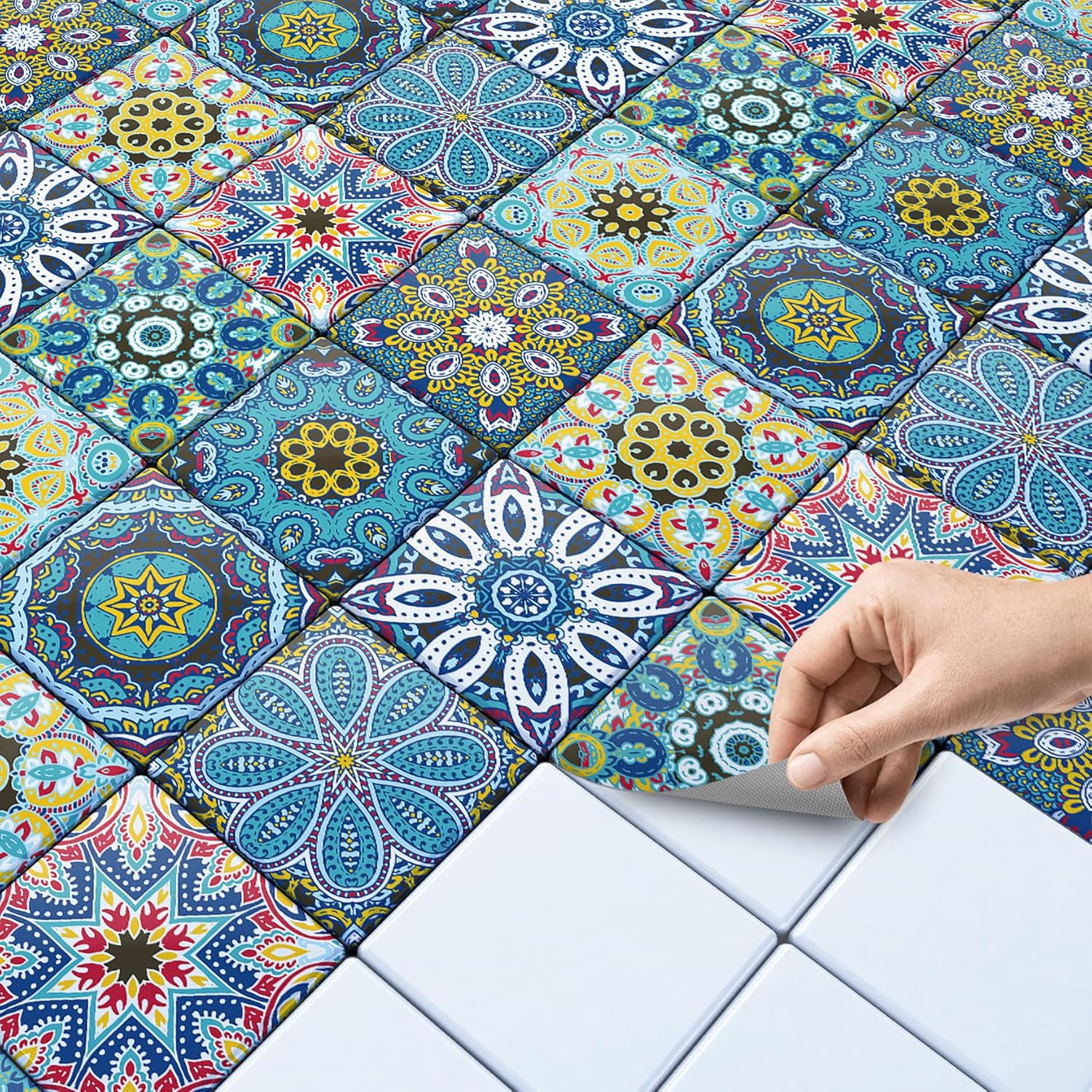 creatisto Kitchen and Bathroom Stickers Tile Transfers I Vinyl Wall