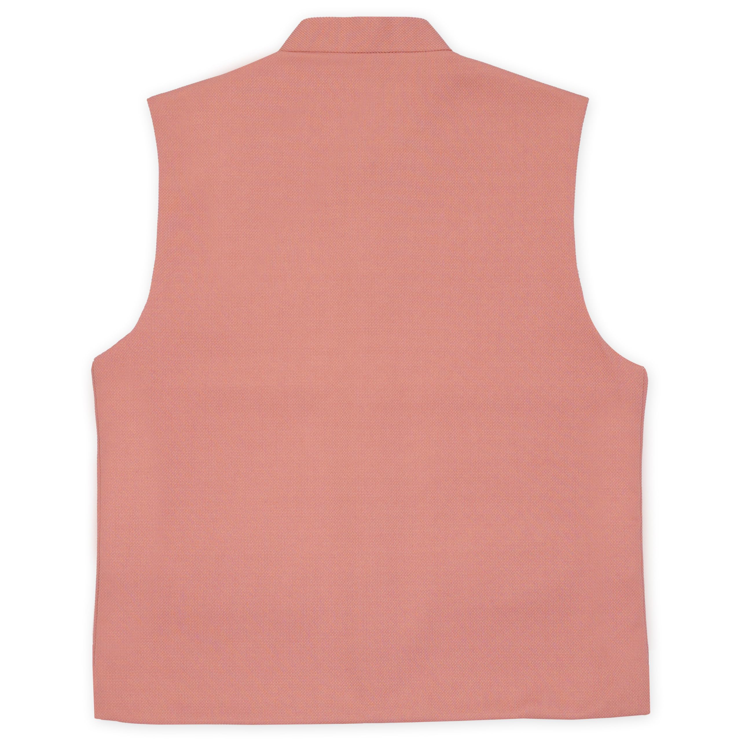 CAVIO Boys Pink Solid Nehru Jacket 1