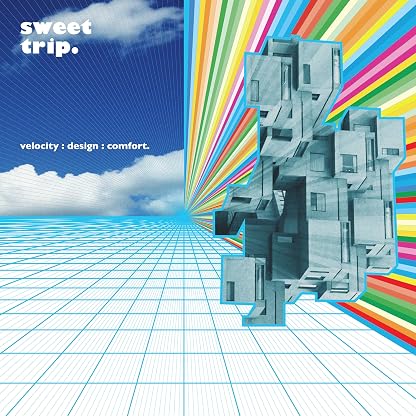 velocity: design: comfort (Clear Vinyl & Transparent Pink Vinyl) por Sweet Trip, capa do álbum