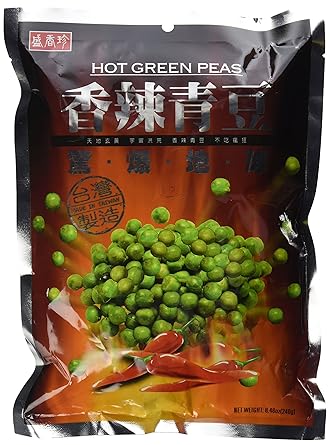Sheng Xiang Zhen Triko Hot Green Peas 8.46oz