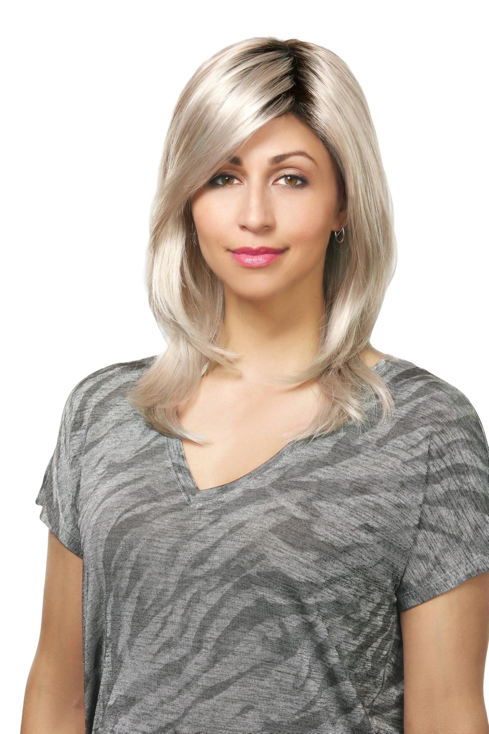 Henry Margu - Hope - Synthetic Lace Front Monofilament Crown Wig in 26GR