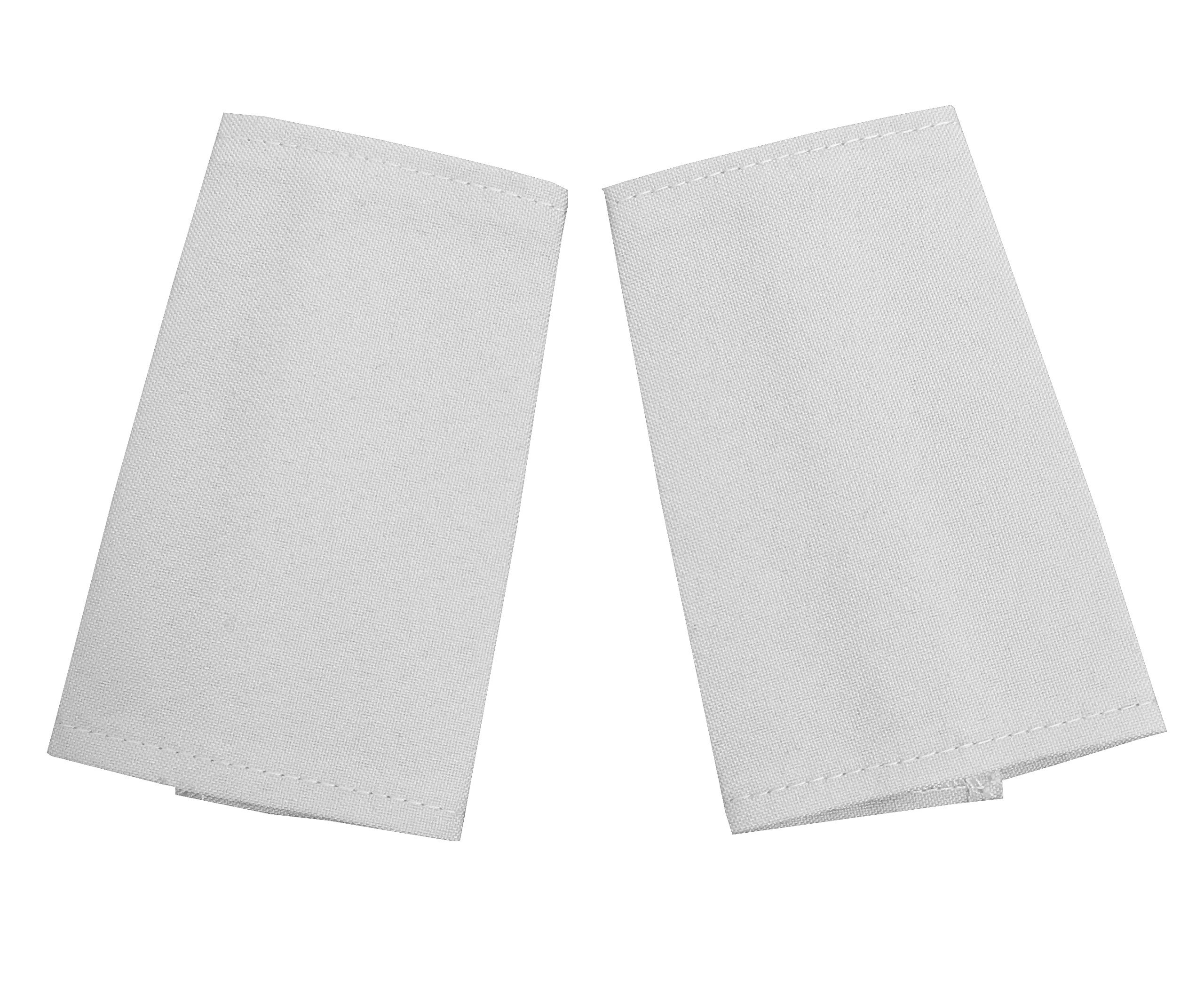 Great British Tie Club Men's White Shoulder Epaulettes - Workwear Security Uniform (White)