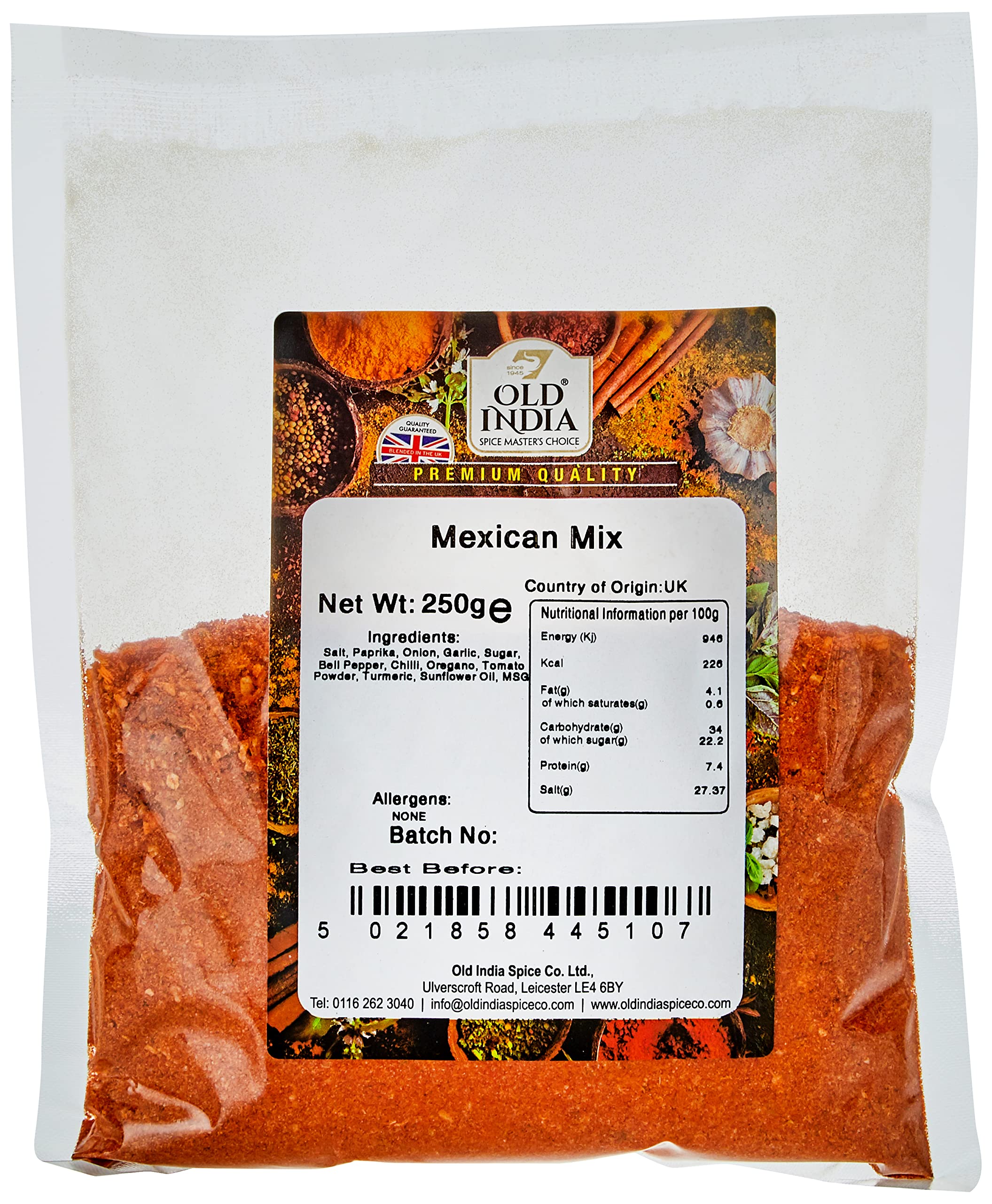 Old India Mexican Mix 250g