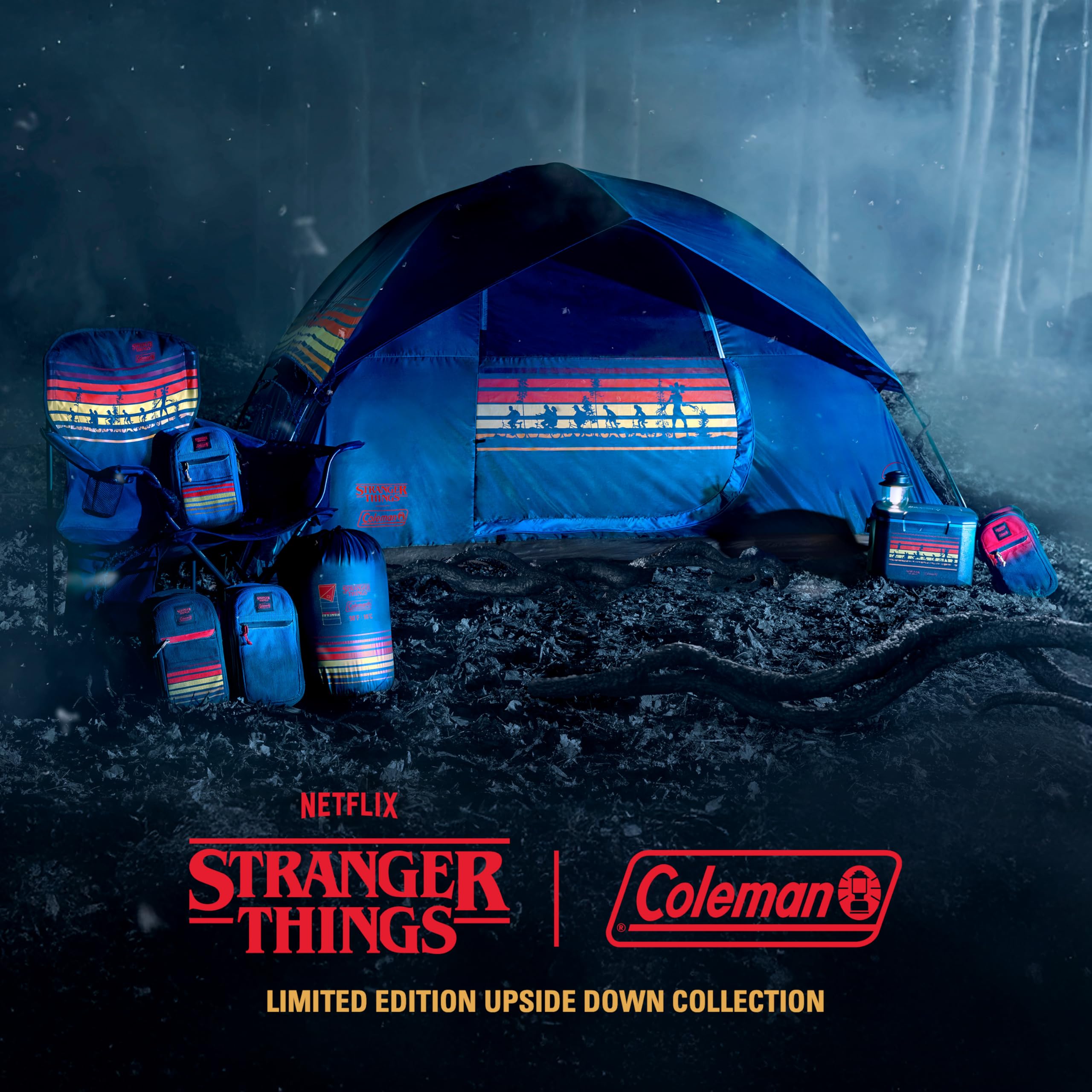 Coleman Stranger Things 6-Can Convertible Soft-Sided Cross-Body