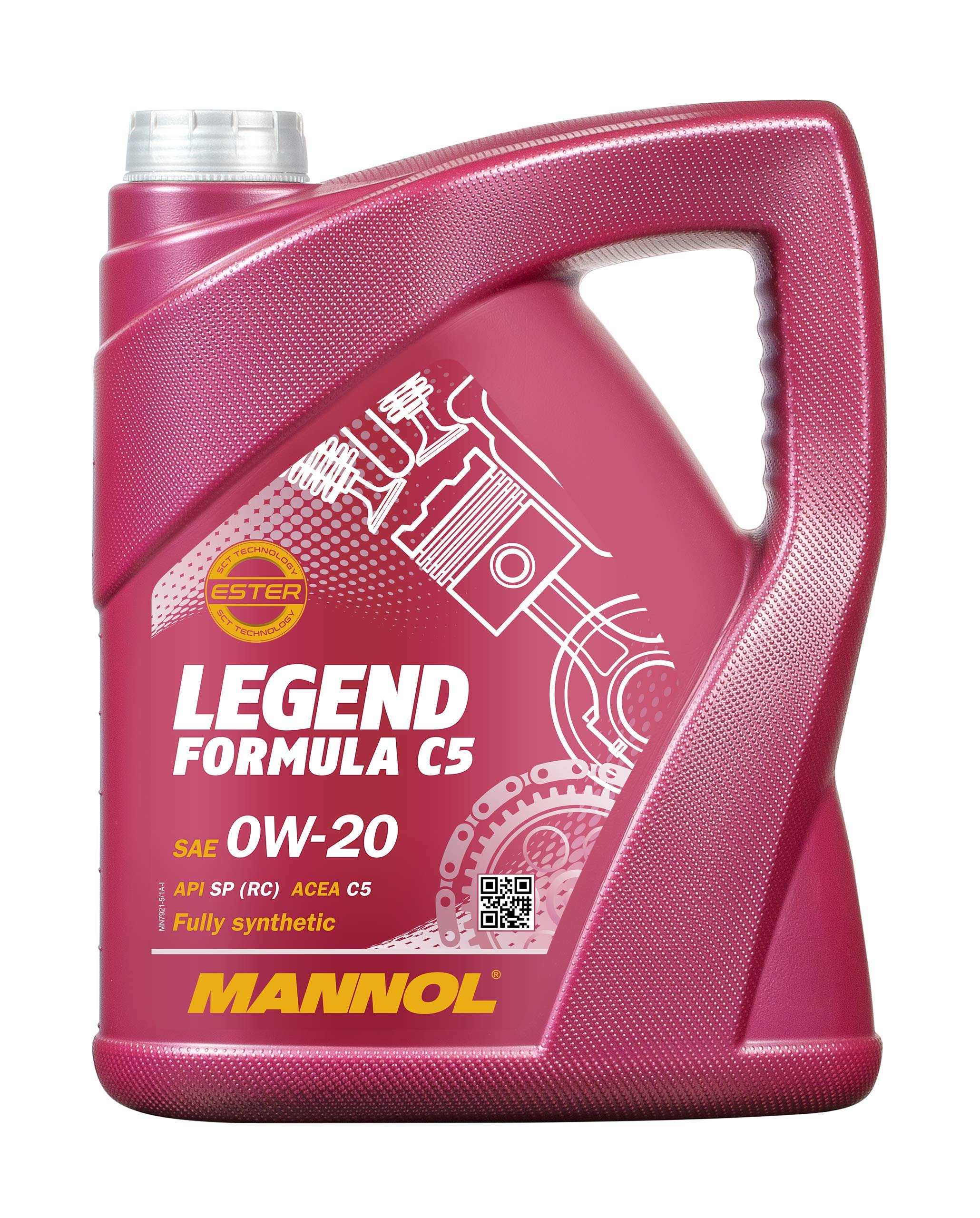 MANNOL 5 Liter, 7921 Energy Formula 0W-20 C5 229.71