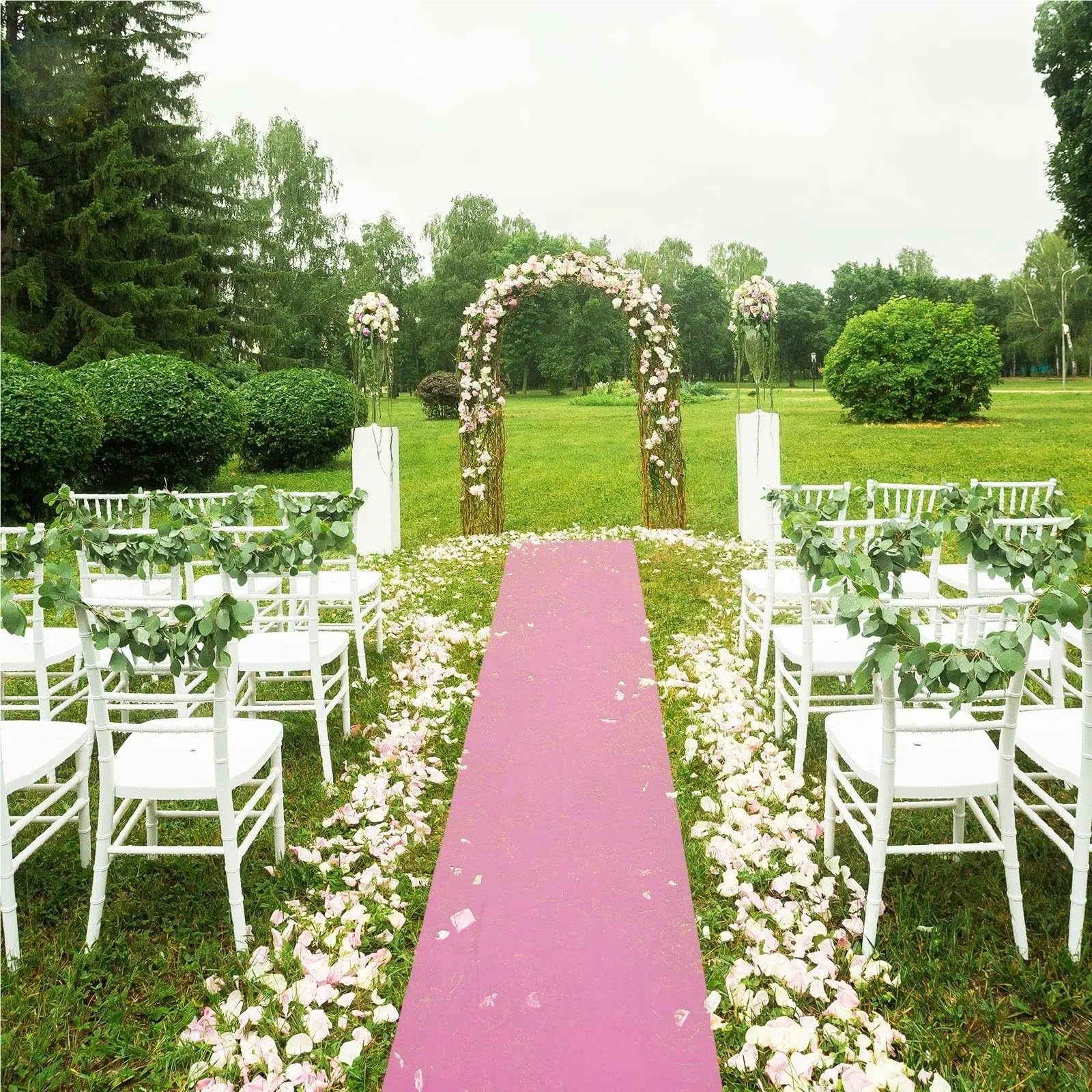 Tappeto rosa for matrimonio, passerella for hotel, corridoio for feste, proposta di(9M_1.2M)