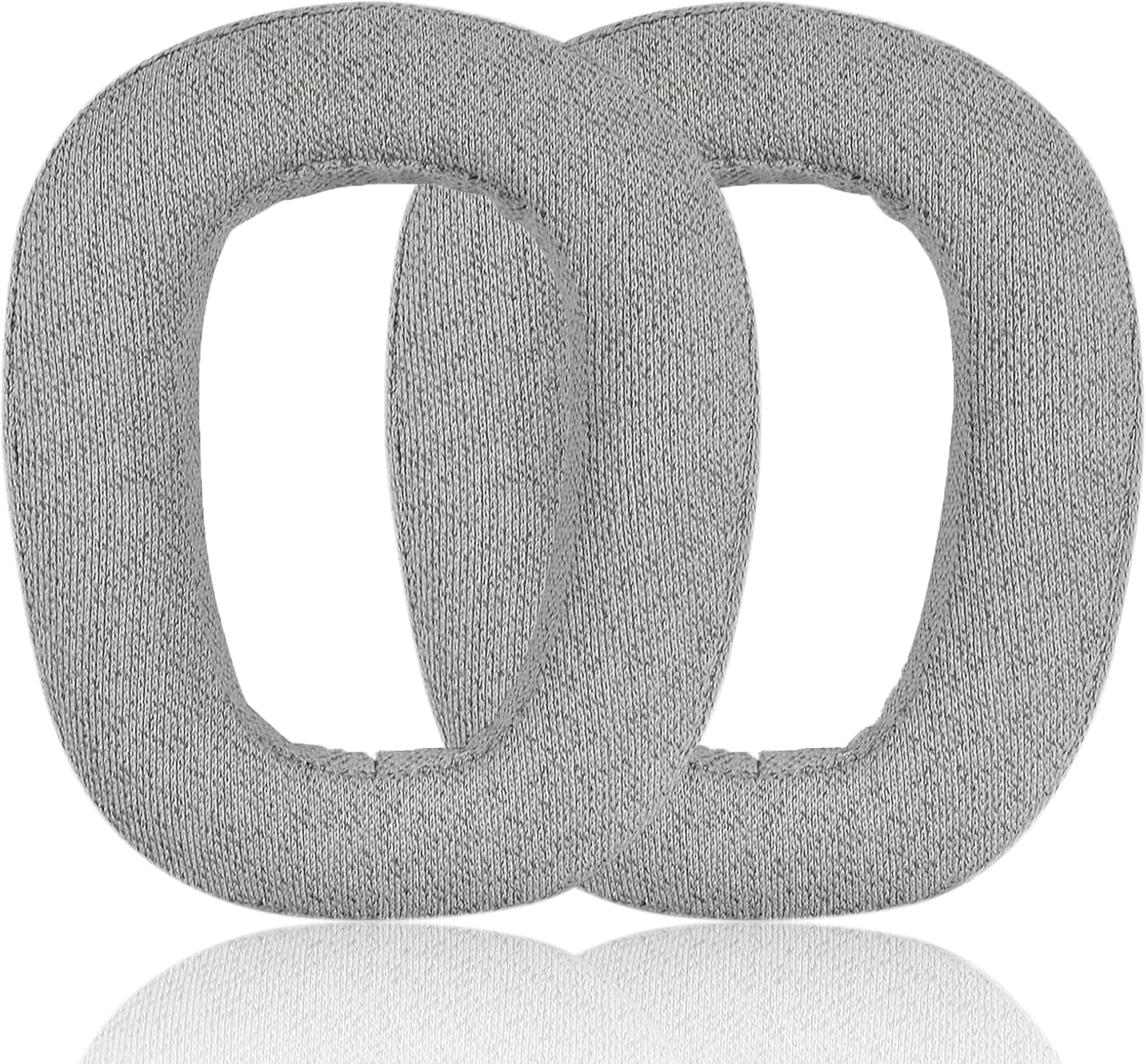 Vibe 100 Replacement Ear Pads Compatible with Logitech Zone Vibe 100/125/G435 Wireless Headphones Akkiv Replacement Ear Pads are Made of Soft Burlap and Memory Foam (Light Grey/Spring)